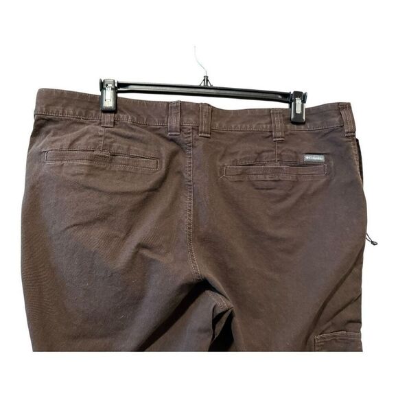 Columbia Pants Men’s Brown Cargo Pocket 42x34 - Picture 4 of 16